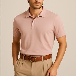 14th & Union Men's Blush Polo Shirt